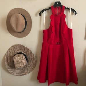 BCBG Mini Keyhole Dress